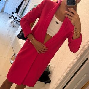 Alice + Olivia Vibrant Pink Blazer